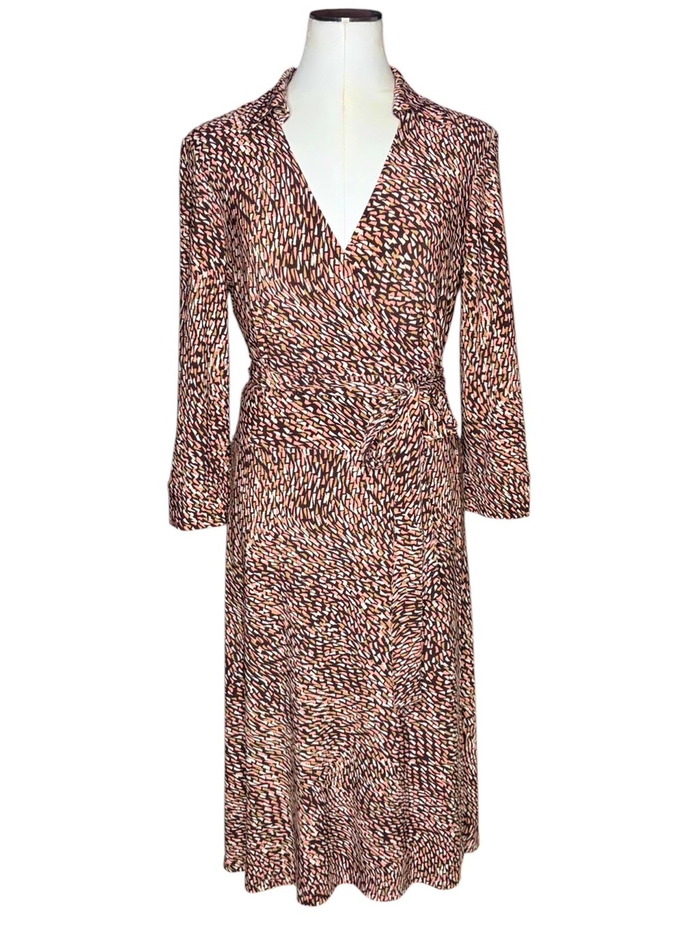Jones New York Wrap Midi Dress size 12